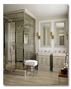 ditto worthy bathrooms via Fieldstone Hill Design
