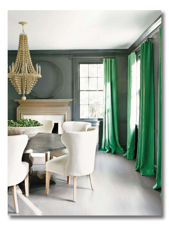 Emerald City. Is the Emerald Trend for you? {via Fieldstone Hill Design}