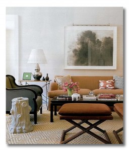 seagrass rug for school room, via fieldstone hill design