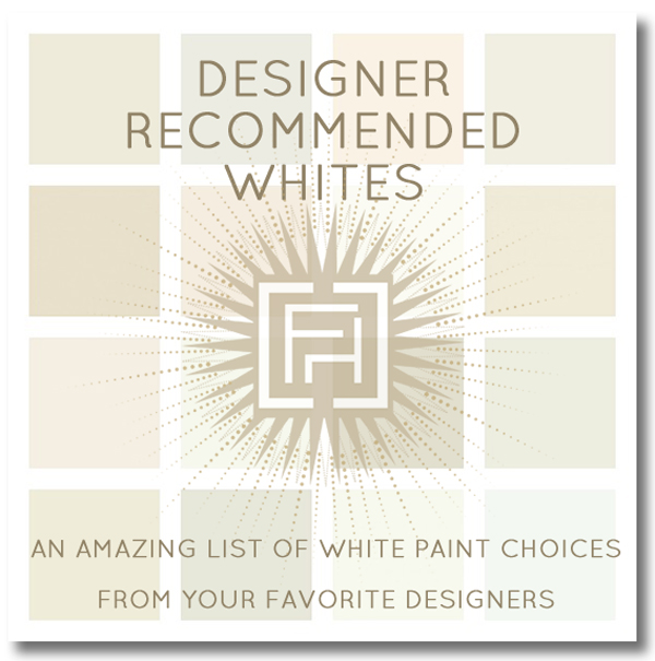 Designer Recommended Whites