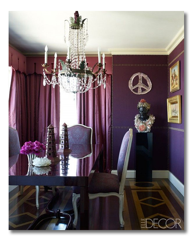 decorating with Radiant Orchid 3