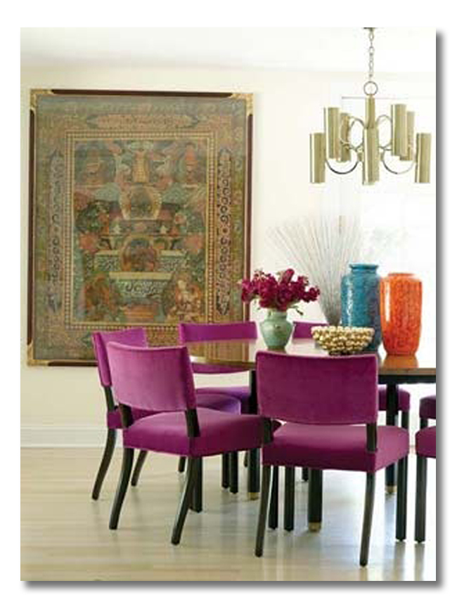 decorating with Radiant Orchid 33