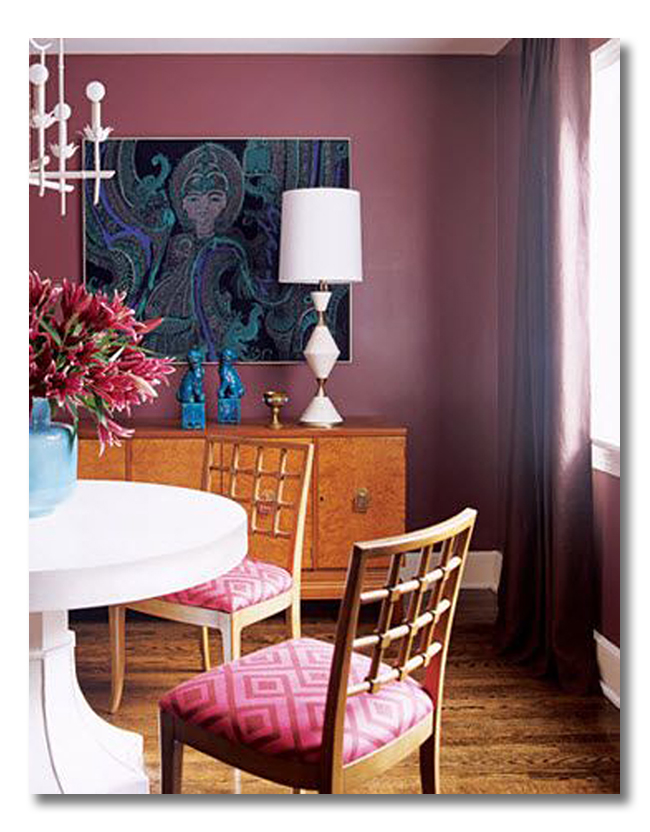 decorating with Radiant Orchid