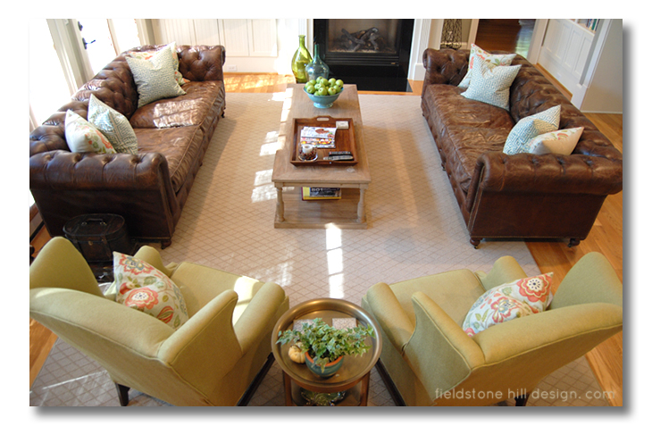 Richella Living Room by Fieldstone Hill Design