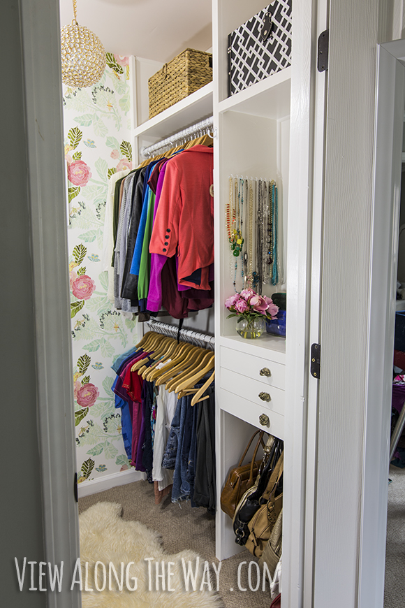 View Along the Way Closet reveal