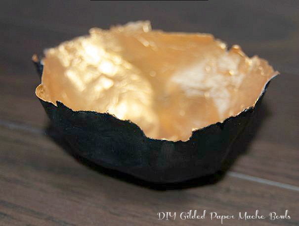 DIY-Gilded-Paper-Mache-Bowls