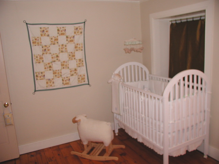 nursery reveal befores