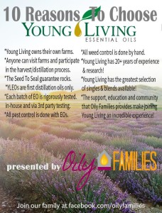 10 reasons to choose Young Living oils Fieldstone Hill Design 1413674