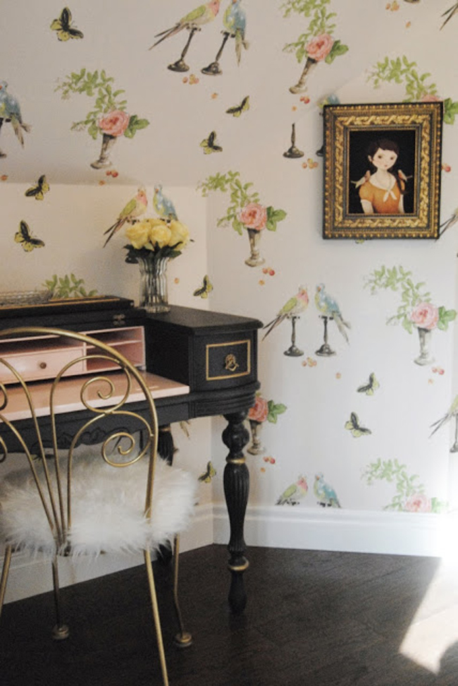 Dreamy Little Girls Bedroom, ditto via @fieldstonehill