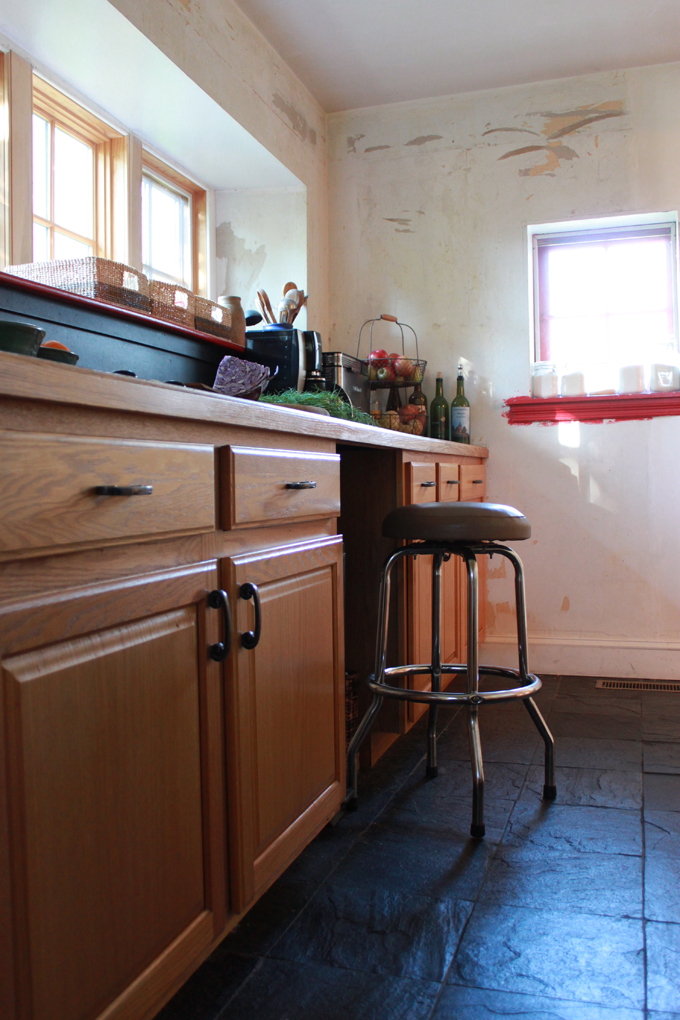 Fieldstone Hill Kitchen before