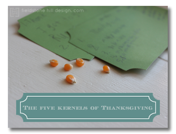 five kernels pin
