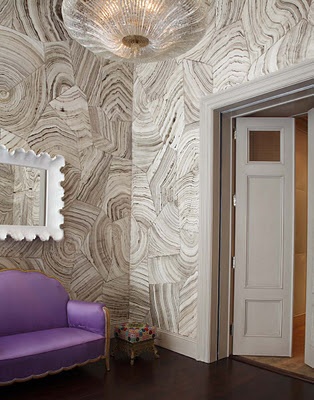 agate walls via the style saloniste