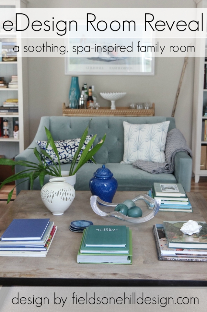 Soothing Family Room, design by @fieldstonehill Darlene Weir