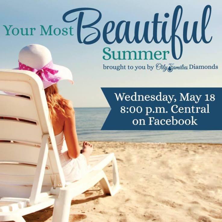 Your most beautiful Summer with essential oils, live!