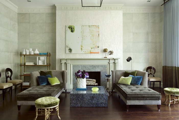 Tufted Sofa With Chaise