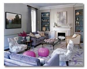 cool toned living room